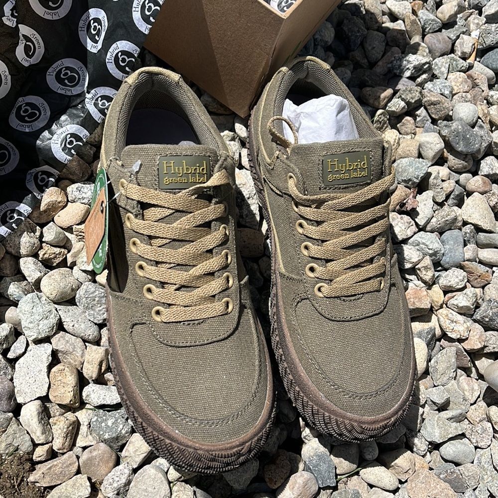 Mens Hybrid Lace-Up SneakerHYBRID GREEN LABEL